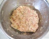 鶏ゴボウの味噌だれメンチカツ作り方2写真