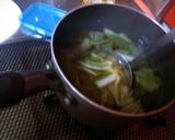白菜と卵のスープ作り方3写真