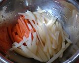 じゃが芋のきんぴら作り方1写真