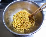 大根おろしでいただく中華そば。作り方4写真