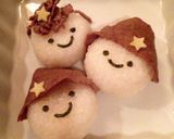 キャラ弁やクリスマス＊肉巻き風おにぎり＊作り方6写真
