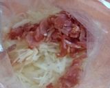 生ハムと玉ねぎのマリネ~柚子仕立て~作り方3写真