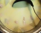 鶏肉と大根の味噌クリームスープ♪作り方4写真