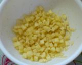 ワンボウルで簡単＊りんごのレンジ蒸しパン作り方1写真