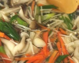 ほんのり柚子風味！鮭のきのこ餡かけ作り方3写真