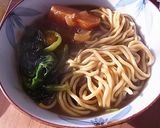 ほうれん草カレーラーメン♪作り方4写真
