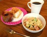 アボカドのジェノバパスタ■サラダ風■作り方4写真