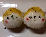 キャラ弁に＊ふりかけで簡単可愛いおにぎり作り方2写真