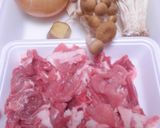 豚小間切れ肉で豚丼作り方1写真