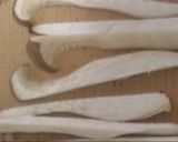 マッタケの味で作るエリンギのキノコご飯作り方1写真