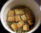 絹揚げの簡単ネギ椎茸あんかけ作り方3写真