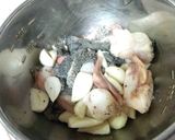 ホルモンキムチ炒め♪作り方1写真
