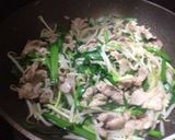 豚ニラもやし☆にんにく醤油炒め作り方6写真