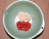 つぼみ丸の玉ねぎの明太子マヨネーズ乗せ作り方2写真
