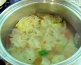 食べるスープ! 本格のり卵スープ作り方1写真