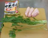 オイスターソースが決め手！W胡麻焼豚麺作り方1写真