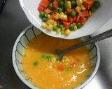 ミックスベジタブルの玉子焼き作り方2写真