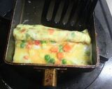 ミックスベジタブルの玉子焼き作り方4写真