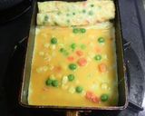 ミックスベジタブルの玉子焼き作り方5写真