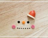 クリスマスキャラ弁♪雪だるまちゃんサンド作り方5写真