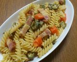 トマト&豆乳ソースパスタ作り方7写真