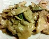 豚肉としめじのマヨチー炒め作り方10写真