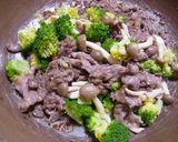 ＊牛肉とブロッコリーの中華炒め＊作り方5写真