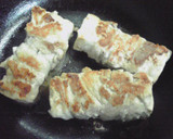 豆腐の豚肉巻き★照り焼きマヨソース★作り方3写真