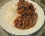 ウチのハヤシライスの食べ方☆キャベツと作り方6写真