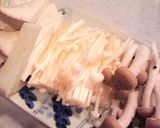 鶏ハンバーグのたっぷり～きのこ餡かけ♪作り方3写真