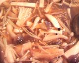 鶏ハンバーグのたっぷり～きのこ餡かけ♪作り方5写真