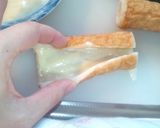 きゅうりとカニカマのちくわ巻き作り方3写真