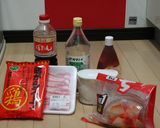 つぼみ丸の豚もち甘酢あんかけ作り方1写真