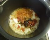 お手軽♪梅こんぶ雑炊作り方1写真