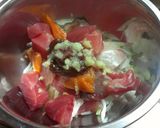 刺身の辛酢味噌和え(韓国風フェ)作り方2写真