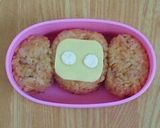 キャラ弁★チェブラーシカ★おかかおにぎり作り方3写真