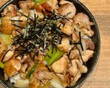 簡単にお店の味！香ばしだれのねぎま焼鳥丼作り方11写真