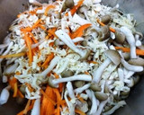 シメジとごぼうの炊き込み味噌おこわ作り方5写真