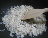 にら卵 しらすのごま油炒めのせ作り方1写真