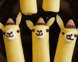 クリスマス☆ラマさんサンタのカップケーキ作り方6写真