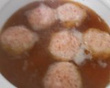 鶏肉団子とかぶの煮物作り方8写真