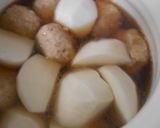 鶏肉団子とかぶの煮物作り方9写真