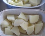 残り物シチューでポテトグラタン作り方1写真