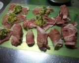 豚肉の葱挟み焼き作り方5写真
