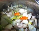 野菜の旨味でヘルシークリームシチュー作り方3写真