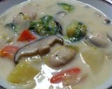 野菜の旨味でヘルシークリームシチュー作り方6写真