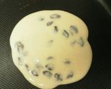 レーズン・乳酸飲料入りホットケーキ作り方2写真