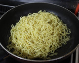 もやしと青ねぎのあんかけ焼きそば作り方1写真