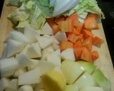 簡単！余り野菜でトマトスープ♪作り方2写真