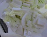 白菜とじゃがいもの味噌マヨサラダ☆作り方1写真